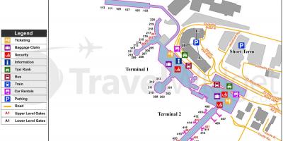 Dublin airport car park map