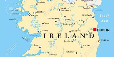 Dublin map ireland